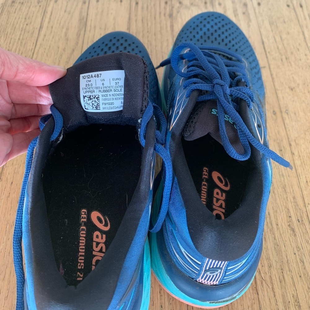 ASICS Gel Cumulus 21 Mako Blue with Gore-Tex - Picture 7 of 10